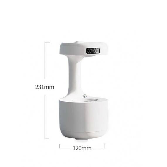 Umidificator difuzor aromoterapie QLV001, LED - 2- Roveli