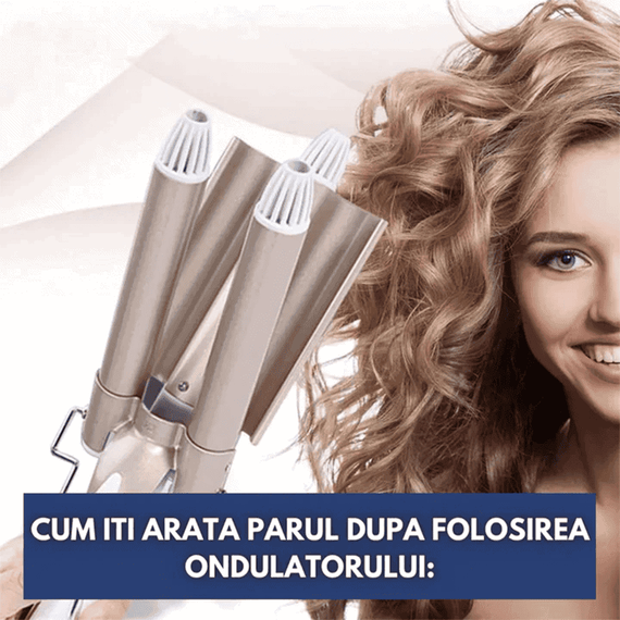 Ondulator profesional QM698, tehnologie ionica, 45W - 8- Roveli