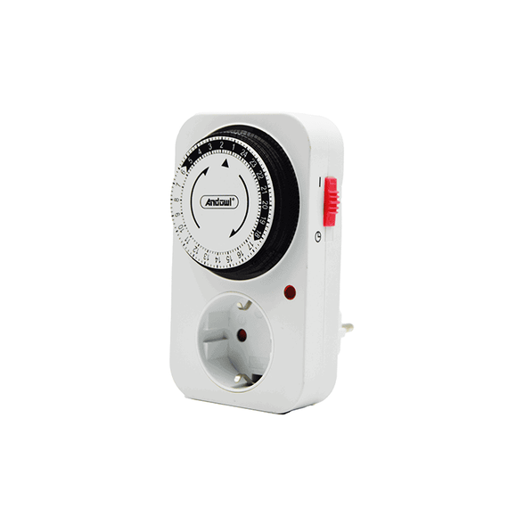 Adaptor priza programabila mecanic DS115, 16A - 5- Roveli
