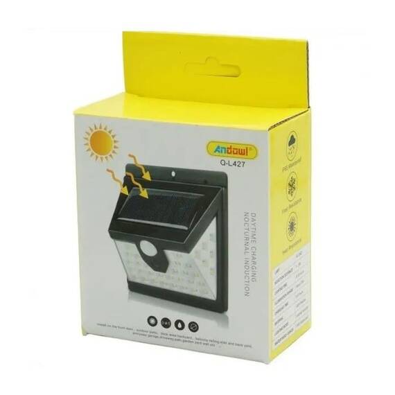 Lampa solara de perete cu senzor de miscare, 40 LED, L427 - 6- Roveli