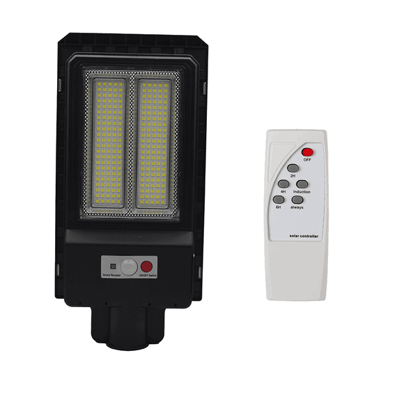 Lampa solara perete LED, N624B, 240W, telecomanda - - Roveli