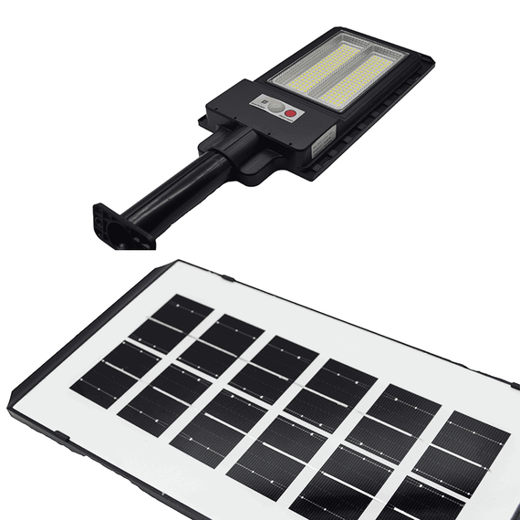 Lampa solara perete LED, N624B, 240W, telecomanda - 6- Roveli