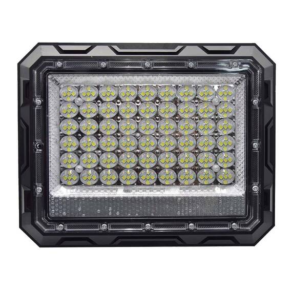 Proiector LED cu panou solar, 100W, telecomanda, ZS56013 - - Roveli