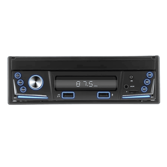 MP5 Player retractabil manual 1DIN, TFT 7 inch, telecomanda, 12V - 13- Roveli