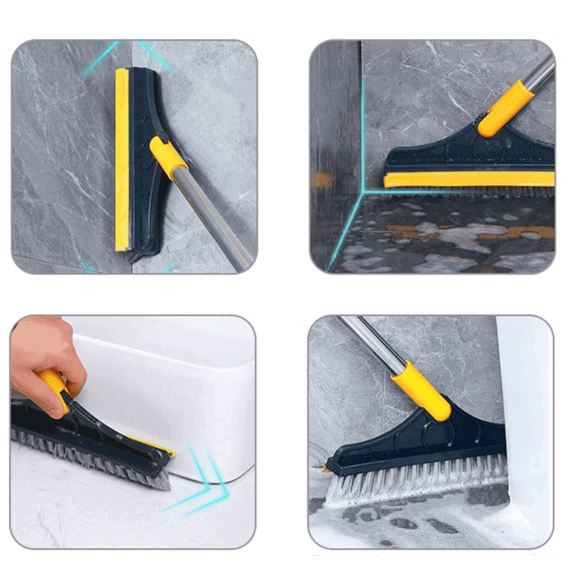 Perie pentru curatare suprafete/pardoseli cu maner lung, 103cm - 5- Roveli