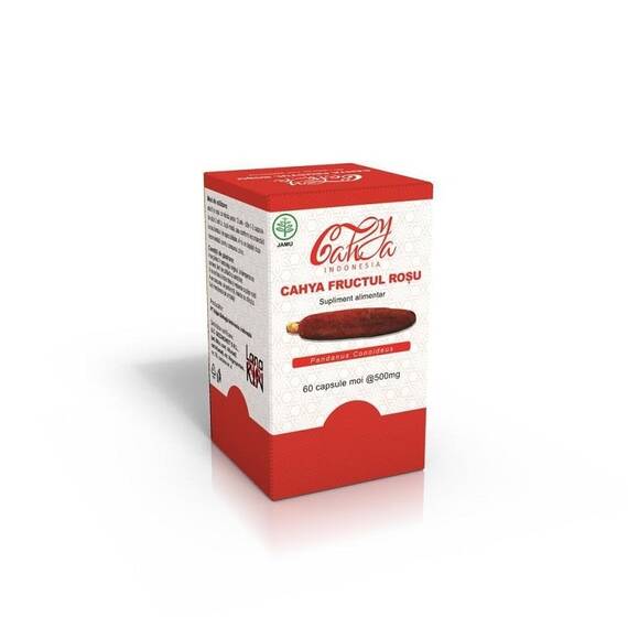 Cahya Fructul Rosu 500 mg 60 capsule moi Cahya Indonesia - - Roveli
