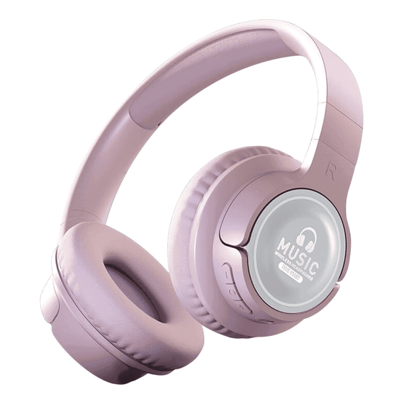 Casti wireless B455, Bluetooth, LED RGB, cablu USB, slot SD - 3- Roveli
