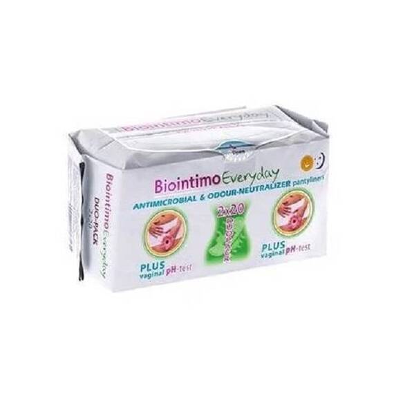 Absorbante Zilnice Everyday 40 bucati Biointimo - - Roveli