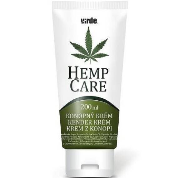 Hemp Care Crema de Canepa 200 ml Virde - - Roveli