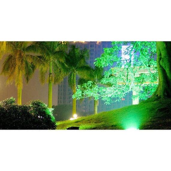 Proiector LED COB 20W, RGB, IP65, 220V - 6- Roveli