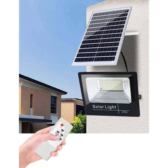 Proiector LED 500W, panou solar, telecomanda - 6- Roveli