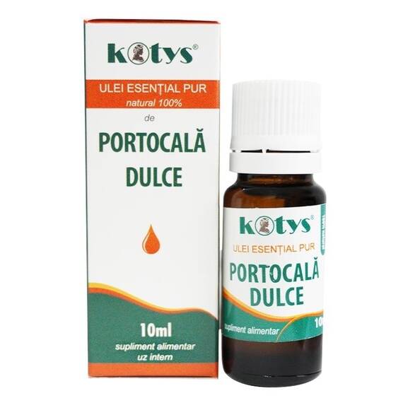 Ulei Esential Portocala Dulce Uz Intern 10 ml Kotys - - Roveli