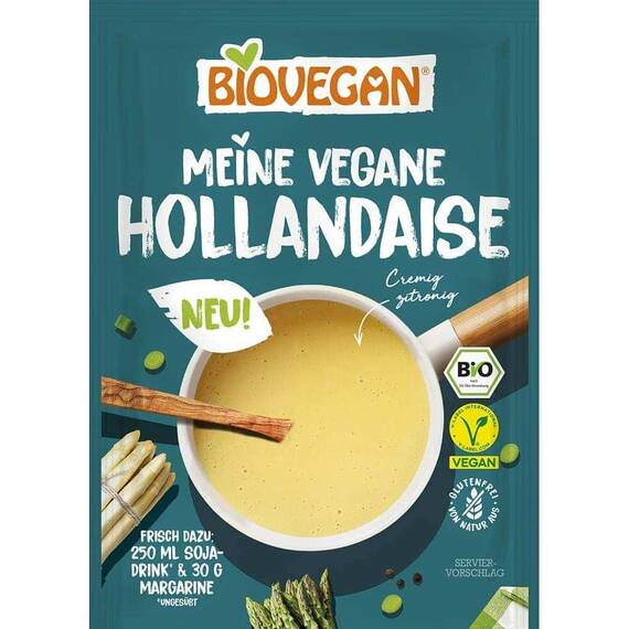 Mix bio pentru sos olandez fara gluten vegan 25g Biovegan - - Roveli