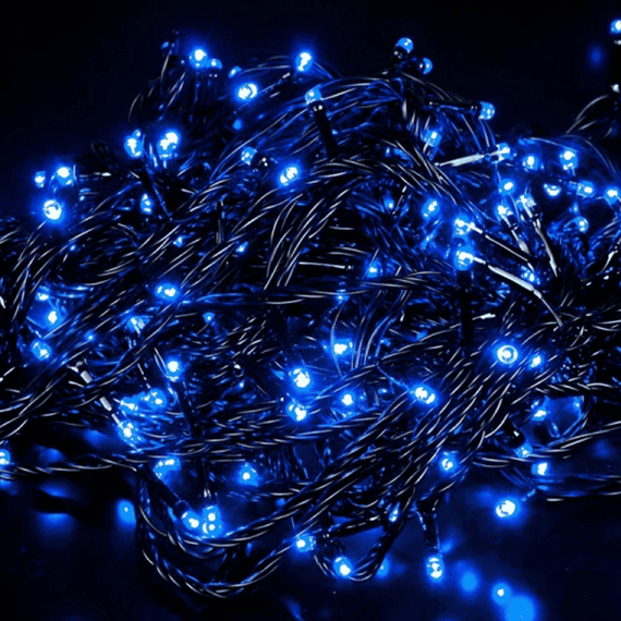 Instalatie Craciun, 36 m, 500LED, albastra, consum redus - 5- Roveli