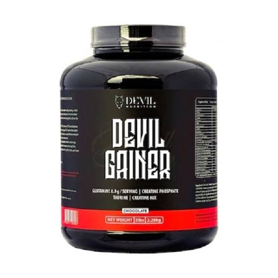 Devil Gainer 5 lb cu Aroma de Ciocolata 2267 g Devil Nutrition - - Roveli