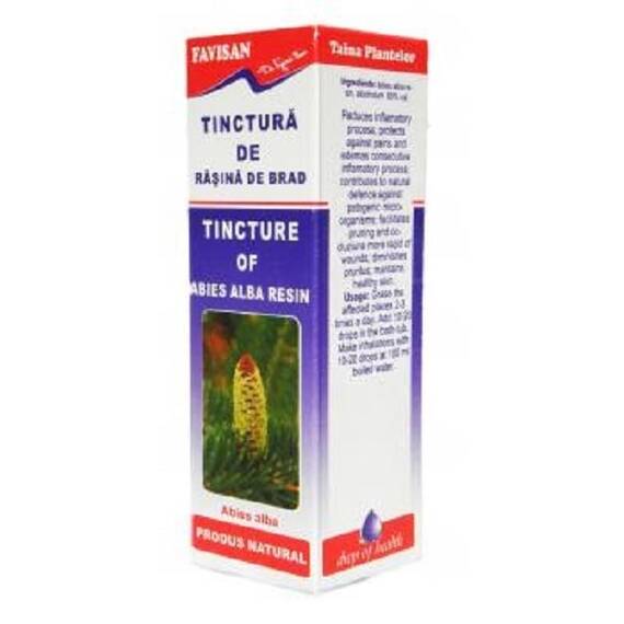 Tinctura de Rasina de Brad 50 ml Favisan - - Roveli