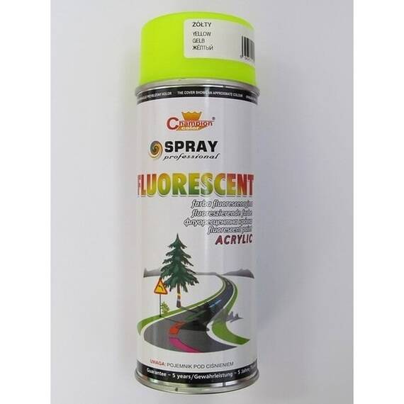 Spray vopsea nemetalizata - galben fluorescent - - Roveli
