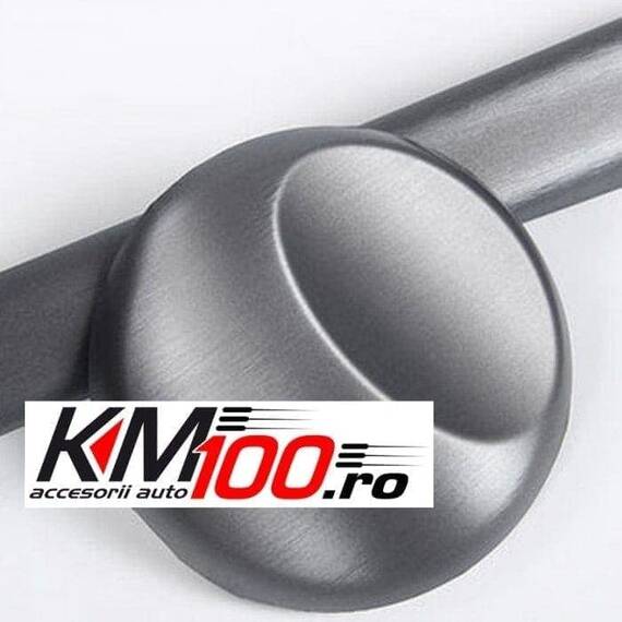Folie colantare auto ALUMINIU POLISAT (50cm x 152cm) - antracit - - Roveli