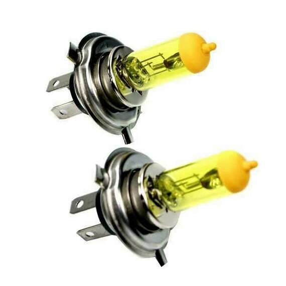 Set becuri ceata H4 - 12V, 55/60W (lumina galbena) - - Roveli