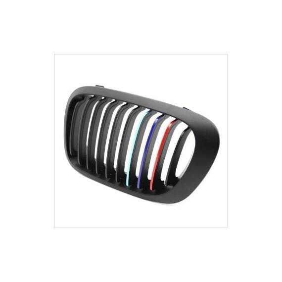 Sticker auto pentru grila aer model BMW ///M Power (3 buc - 35cm x 1cm) - - Roveli