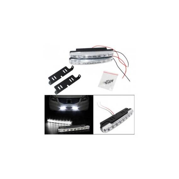 Proiectoare DRL cu 8 LED-uri - DRL 903 - - Roveli