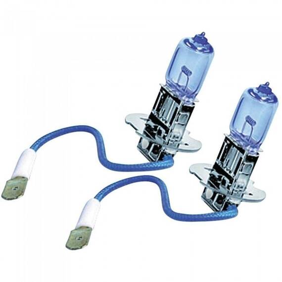 Set 2 becuri H3 - HID Xenon Power (Imitatie Xenon) - - Roveli