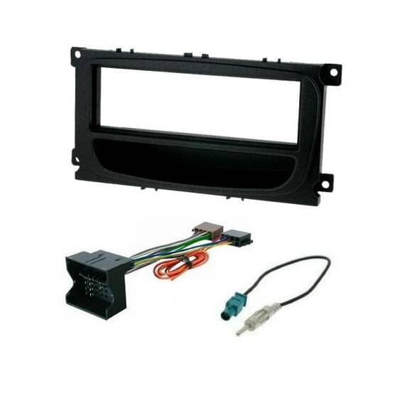 Kit complet de instalare player - Ford Focus, Mondeo, S-MAX, C-MAX (cu sertar) - - Roveli