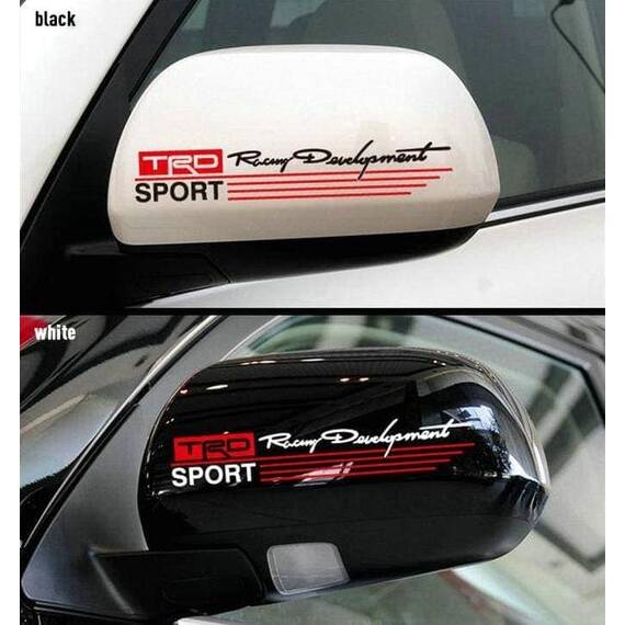 Sticker oglinda TRD (set 2 buc.) - - Roveli