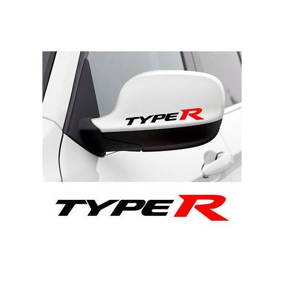 Sticker oglinda TYPE-R (set 2 buc.) - - Roveli