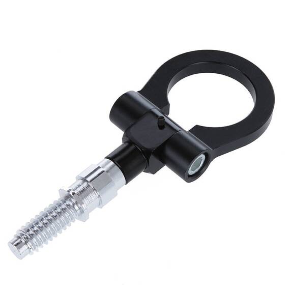 Carlig remorcare RACING SPORT - NEGRU - - Roveli