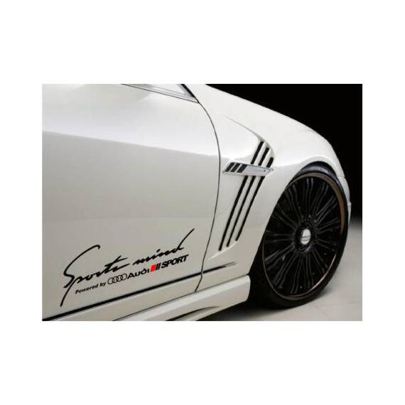 Sticker Sports Mind AUDI (pret pe bucata) - - Roveli