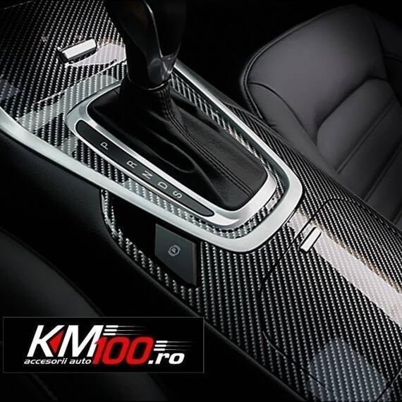 Folie colantare auto Carbon 5D LACUIT - NEGRU (0,5m x 1,50m) - - Roveli