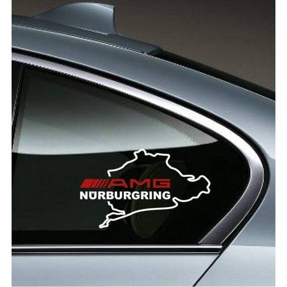 Sticker auto geam AMG - - Roveli