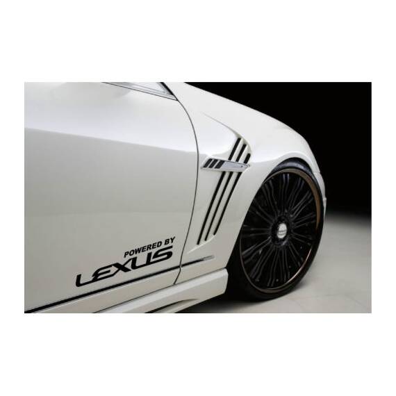 Sticker ornament auto lateral LEXUS (set 2 buc.) - - Roveli