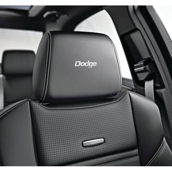 Sticker tetiera piele DODGE (set 5 buc) - - Roveli