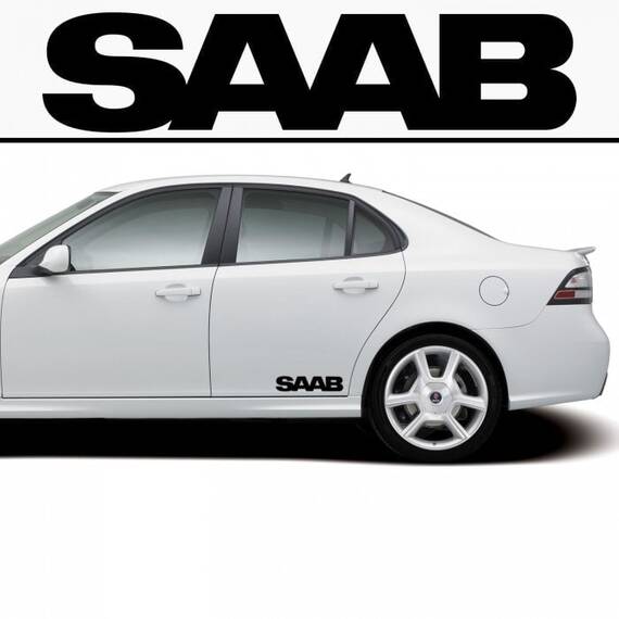 Sticker prag SAAB (set 2 buc) - - Roveli