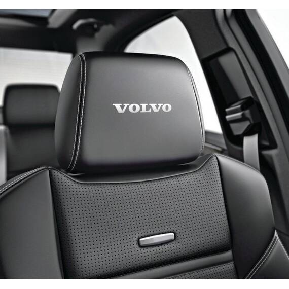 Sticker tetiera piele VOLVO (set 5 buc) - - Roveli