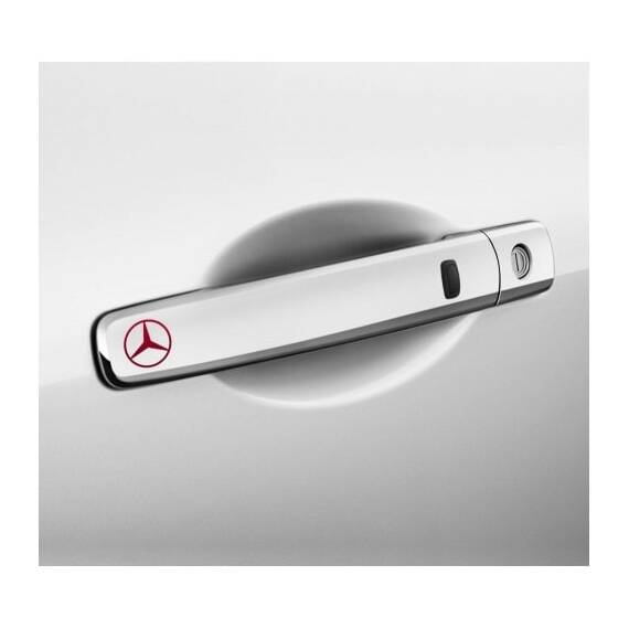 Sticker manere usa - MERCEDES (set 4 buc.) - - Roveli