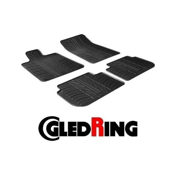 Set covorase auto din cauciuc Nissan Note 2013-, Gledring , 4 buc. - - Roveli
