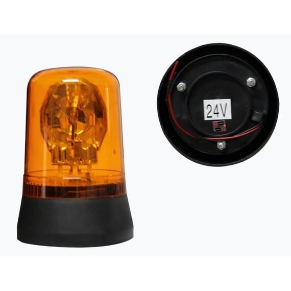 Girofar auto orange 24V - BA-DISMF06112 - - Roveli