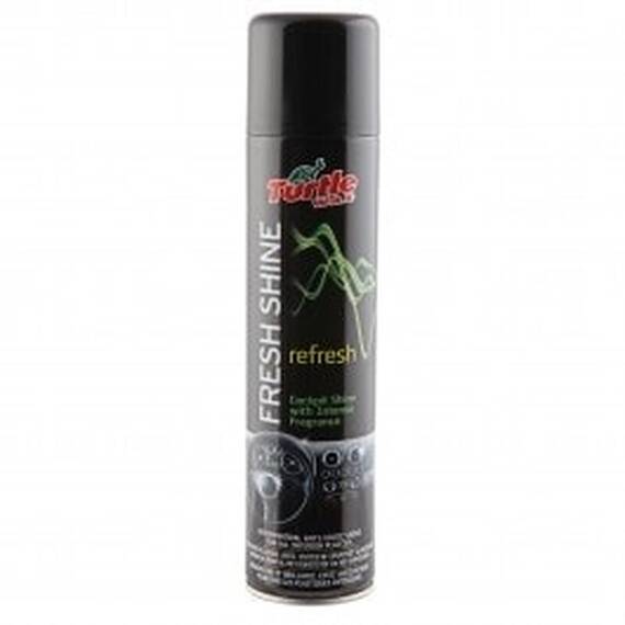 Spray silicon bord Turtle Wax Fresh Shine Refresh 400ml aroma de citrice antistatic pentru bord modern soft touch - - Roveli