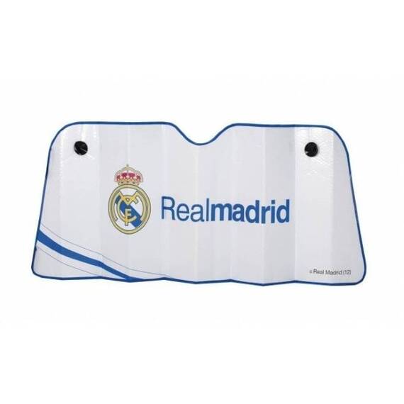 Parasolar parbriz REAL MADRID  145 x 70cm, pentru vara , 1 buc. - - Roveli