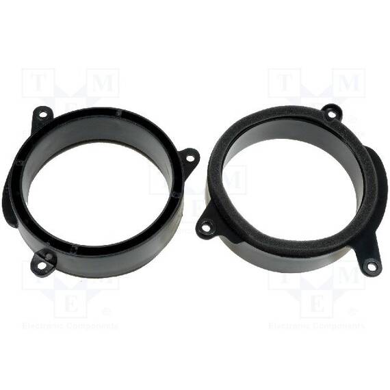 Inele adaptoare difuzoare 165mm; Mercedes E-class usi fata - - Roveli