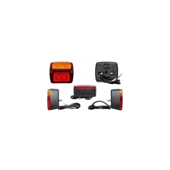 Lampa auto pentru remorca cu leduri 12/24V , 98x106x54mm , fara lampa numar , 1 buc. - - Roveli