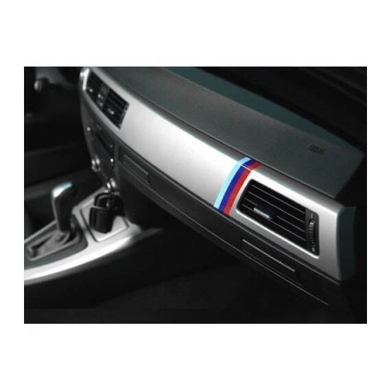 Sticker auto model BMW M Flag (3 buc - 35cm x 1 cm) - - Roveli