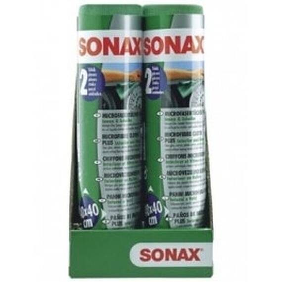 Lavete Microfibre Sonax curatat interior 2 buc - - Roveli