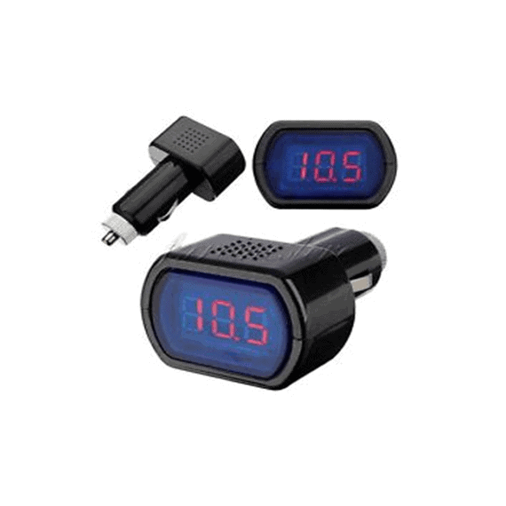 Voltmetru digital tip mufa bricheta - - Roveli