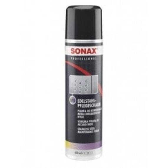 Spuma pentru intretinere Inox Crom Aluminiu Sonax 400ml - - Roveli