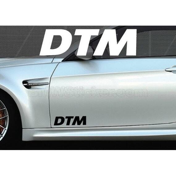 Set 2 buc. sticker auto lateral - DTM - - Roveli