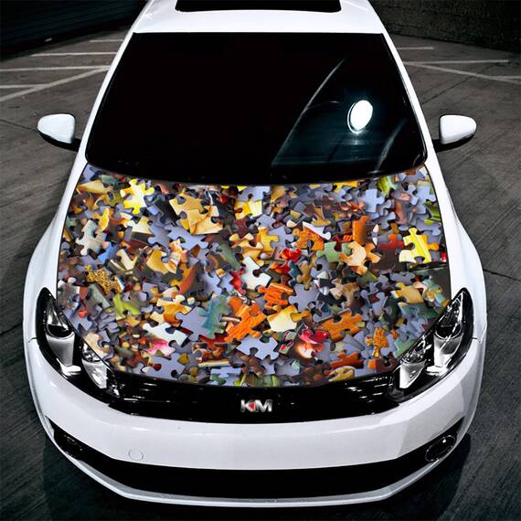 Folie pentru Capota "Hood Art" rezistenta la exterior - Cod: HOOD-130 - - Roveli